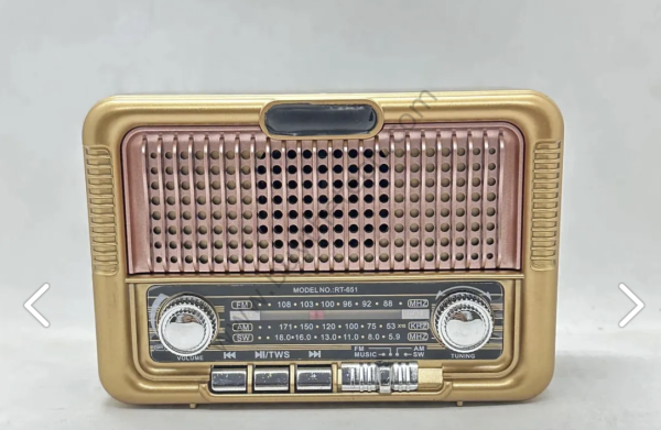 Güneş Enerjili Nostaljik Radyo B651