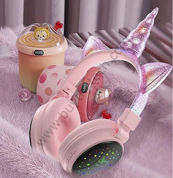 Unicorn Işıklı Bluetooth Kulaklık