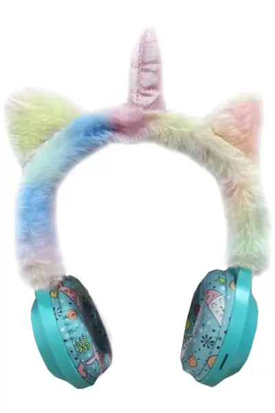 Peluş Unicorn Bluetooth Kulaklık