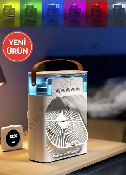 Led Işıklı Buzlu Vantilatör