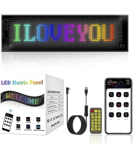 Matrix RGB Led Panel Kumandalı