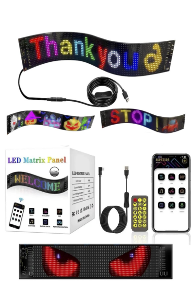 Matrix RGB Led Panel Kumandalı