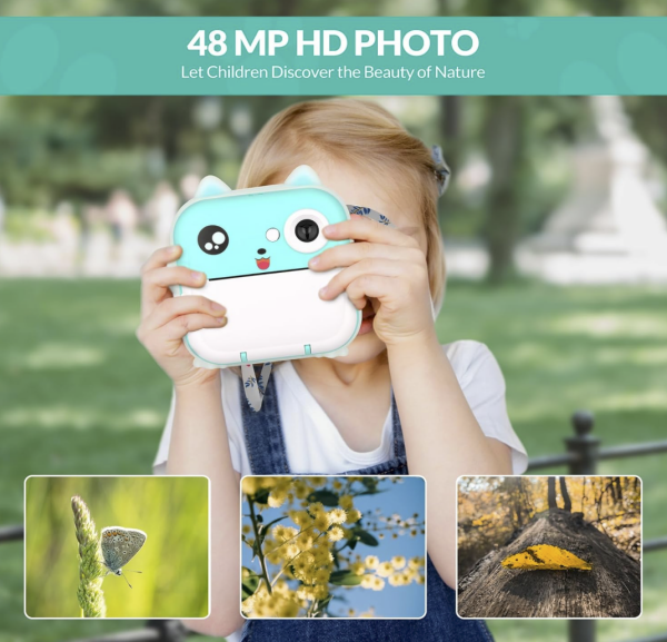 Print Baskılı Çocuk Fotoğraf Makinesi