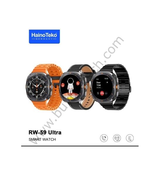 Rw-59 Ultra Amoled Ekran 3 Kordonlu Akıllı Saat