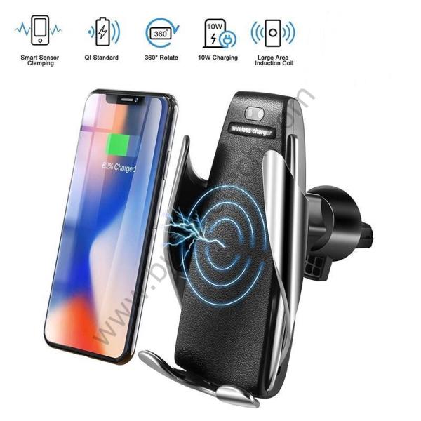 Smart Sensör Kablosuz Şarj ve Telefon Tutucu