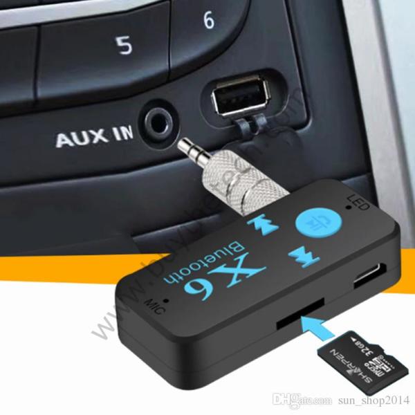 x6 Aux Araç Kiti Sd Kart Girişli